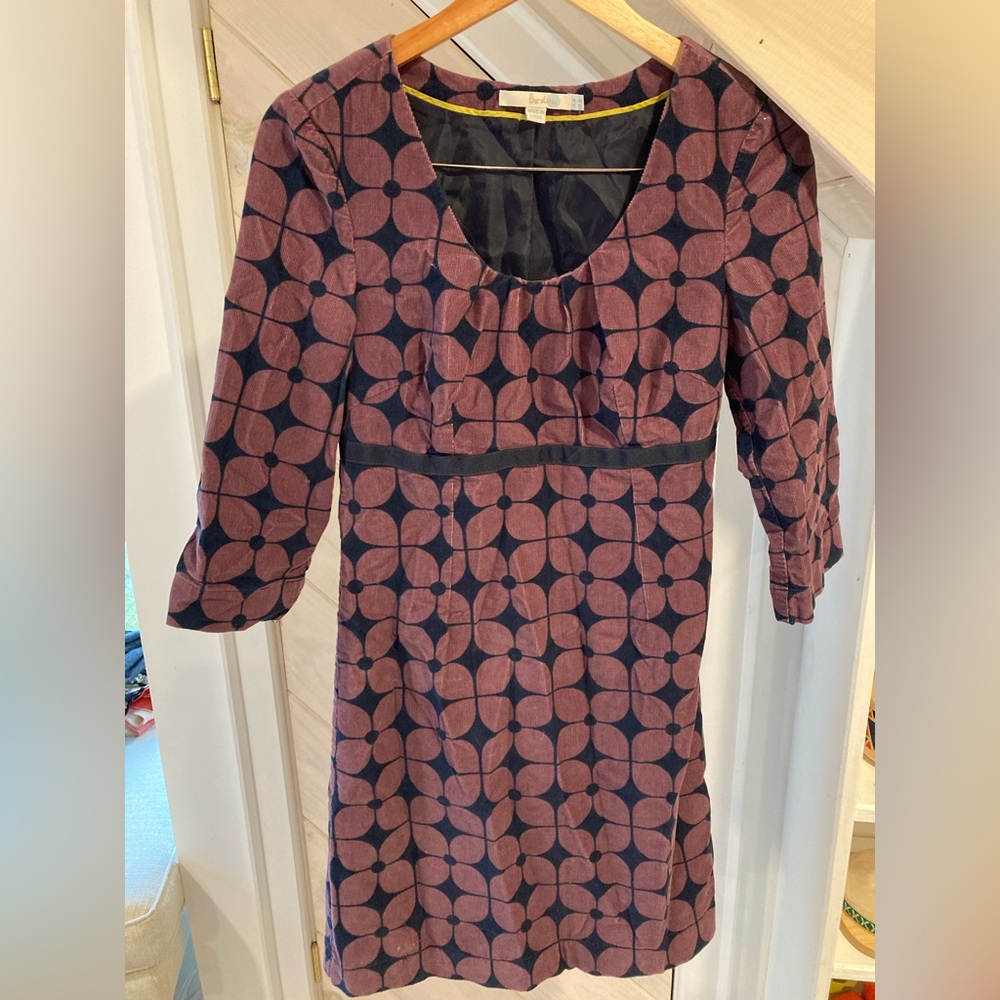 Boden Cordaroy dress